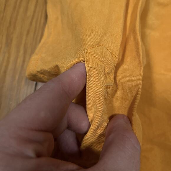 Levis Made & Crafted Sz 1 Small Rockabilly Embroidered Bird Snap Button Shirt - Picture 10 of 11